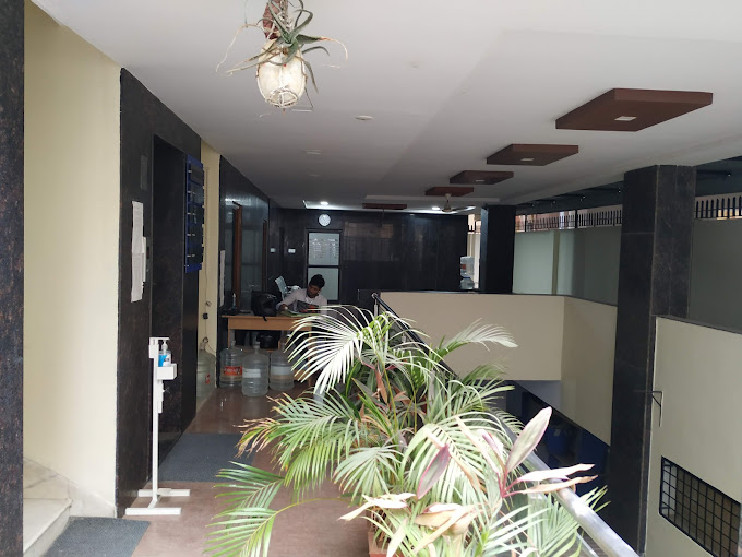 Blue Apple Cloud Technologies Hyderabad office building with modern architecture